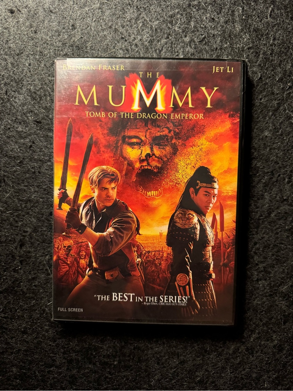 The Mummy: Tomb of the Dragon Emperor (Red/Orange) - DVD